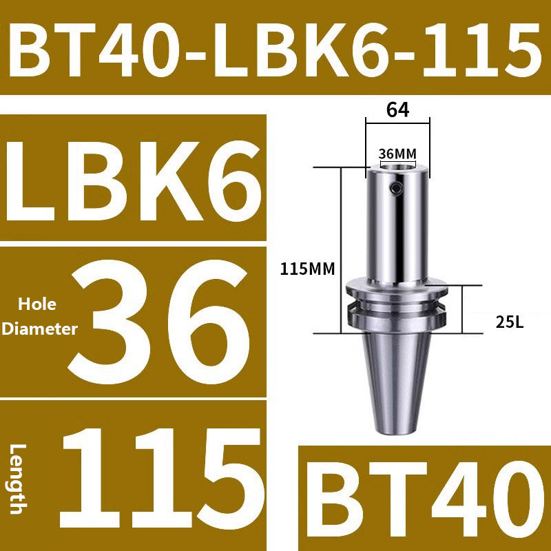 4006 BT-LBK Fine Rough Boring Tool Holder LBK Boring Head Connecting Shank CNC Tools Shandong Denso Pricision Tools Co.,Ltd.